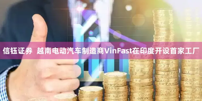 信钰证券  越南电动汽车制造商VinFast在印度开设首家工厂
